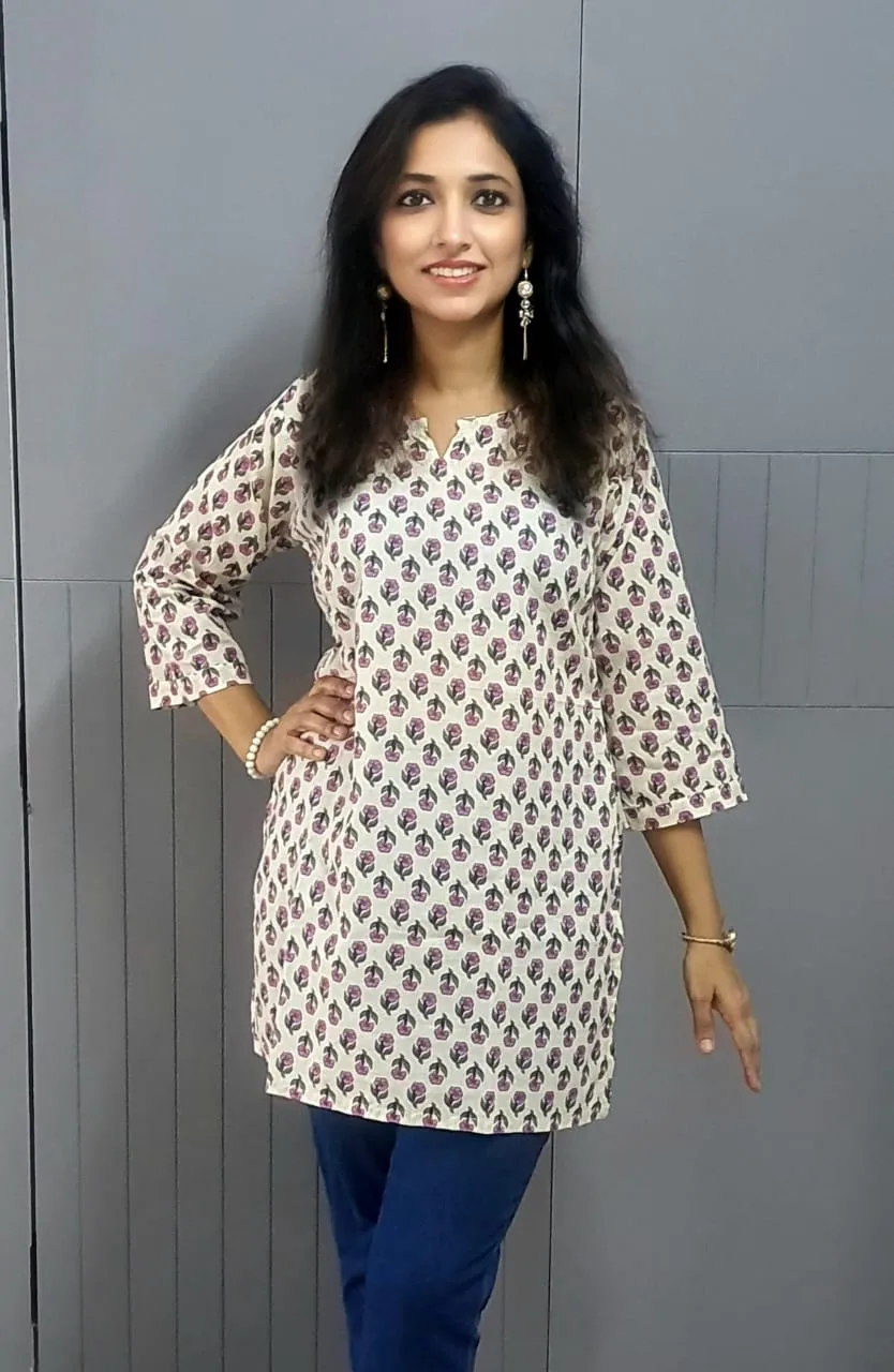 Buy Soft Cotton CAMBRIC Tunics in Surat | Reseller Bazzar